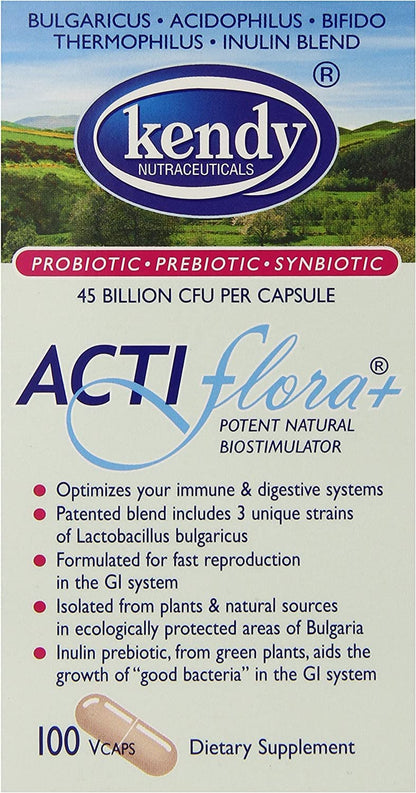 Kendy USA Actiflora+ Potent Natural Biostimulator – 100 Veggie Caps