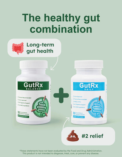 GutRx Balance Probiotics for Gut Health – Akkermansia, Christensenella, 30 ct, Gluten Free