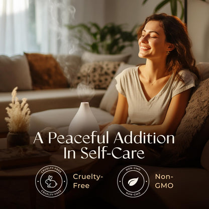 Gya Labs Peace Essential Oil Blend - Diffuser & DIY (Frankincense, Grapefruit, Patchouli)