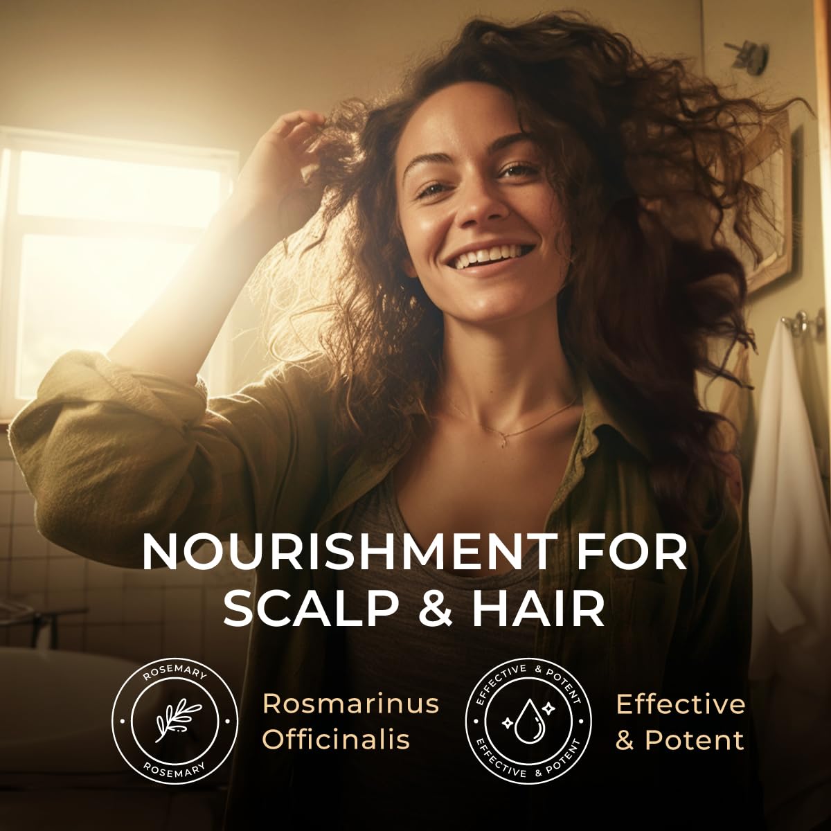 Gya Labs Rosemary Essential Oil – 4oz for Hair, Diffuser & DIY Scents