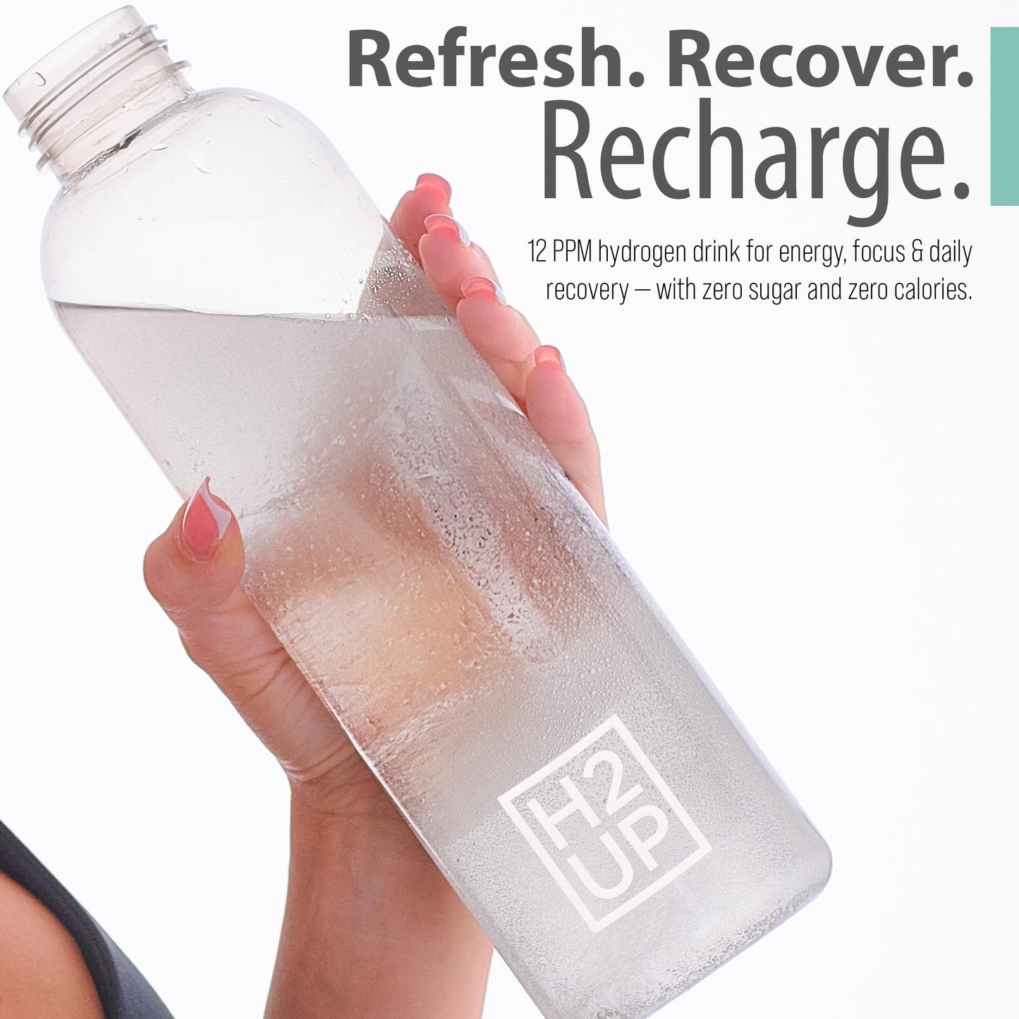H2UP™ Sugar-Free Molecular Hydrogen Tablets – 60 Count, 12 PPM Hydrogen
