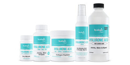 HA Professionals Collagen Powder – Skin & Joints with Hyaluronic Acid, B Vitamins, Zinc & Copper (6.4 oz)