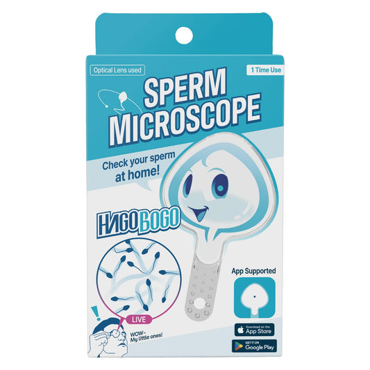HAGOBOGO Sperm Microscope - At-Home Sperm Observation & Private Wellness Device