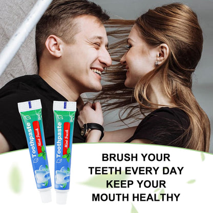 HAIFOTRVA 0.35 oz Bulk Travel Toothpaste – 30 Tubes (10 g) Mint | Hotels & Offices