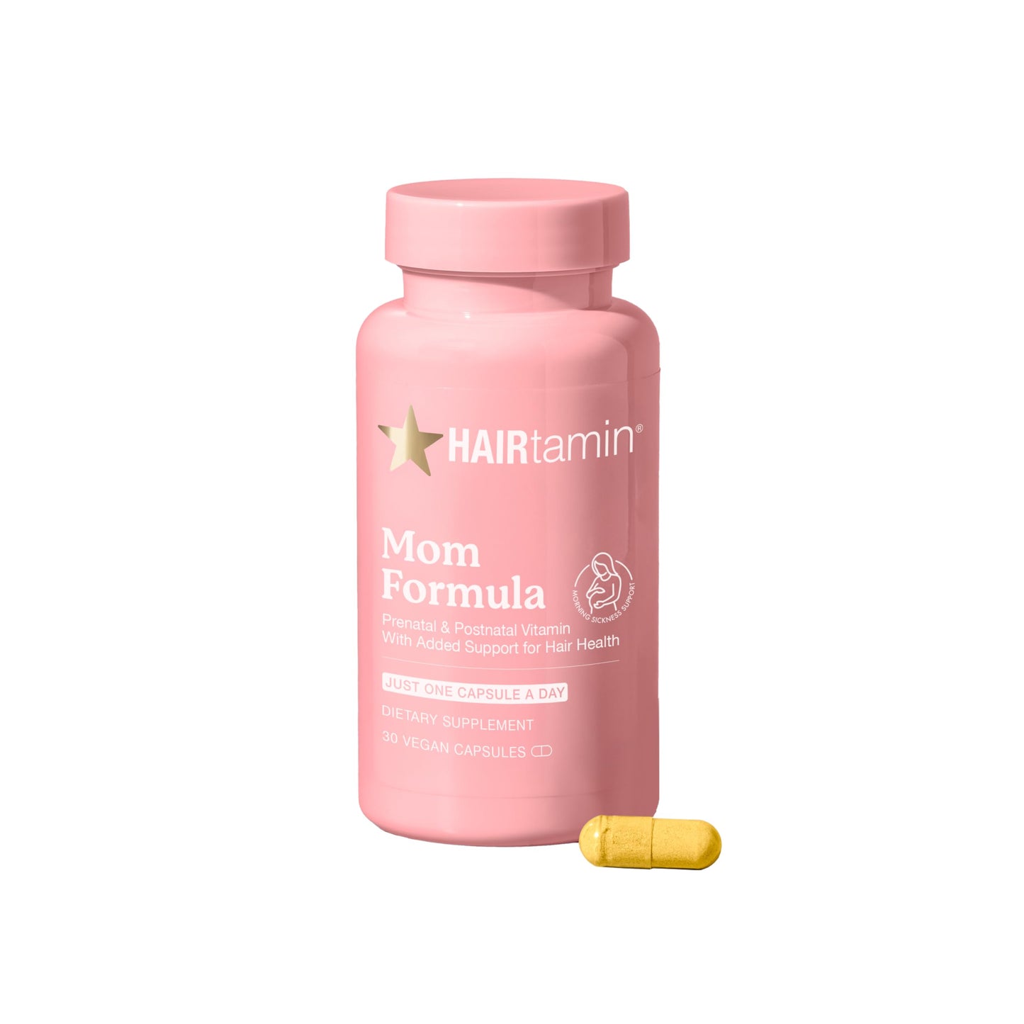 HAIRtamin MOM – Vegan Prenatal & Postnatal Hair Vitamins for Pregnancy & Breastfeeding
