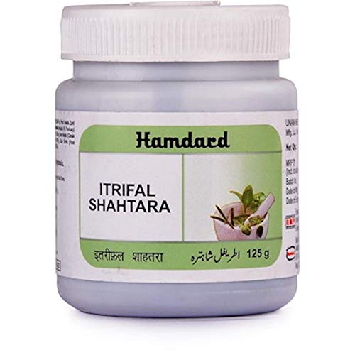 Hamdard Itrifal Shahtara Powder Pack Of 3 (125 Gm Each) - 100% Ayurvedic