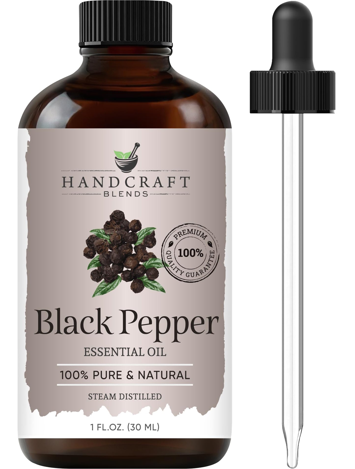 Black Pepper Essential Oil – Handcraft Blends, 1 oz | Pure & Natural