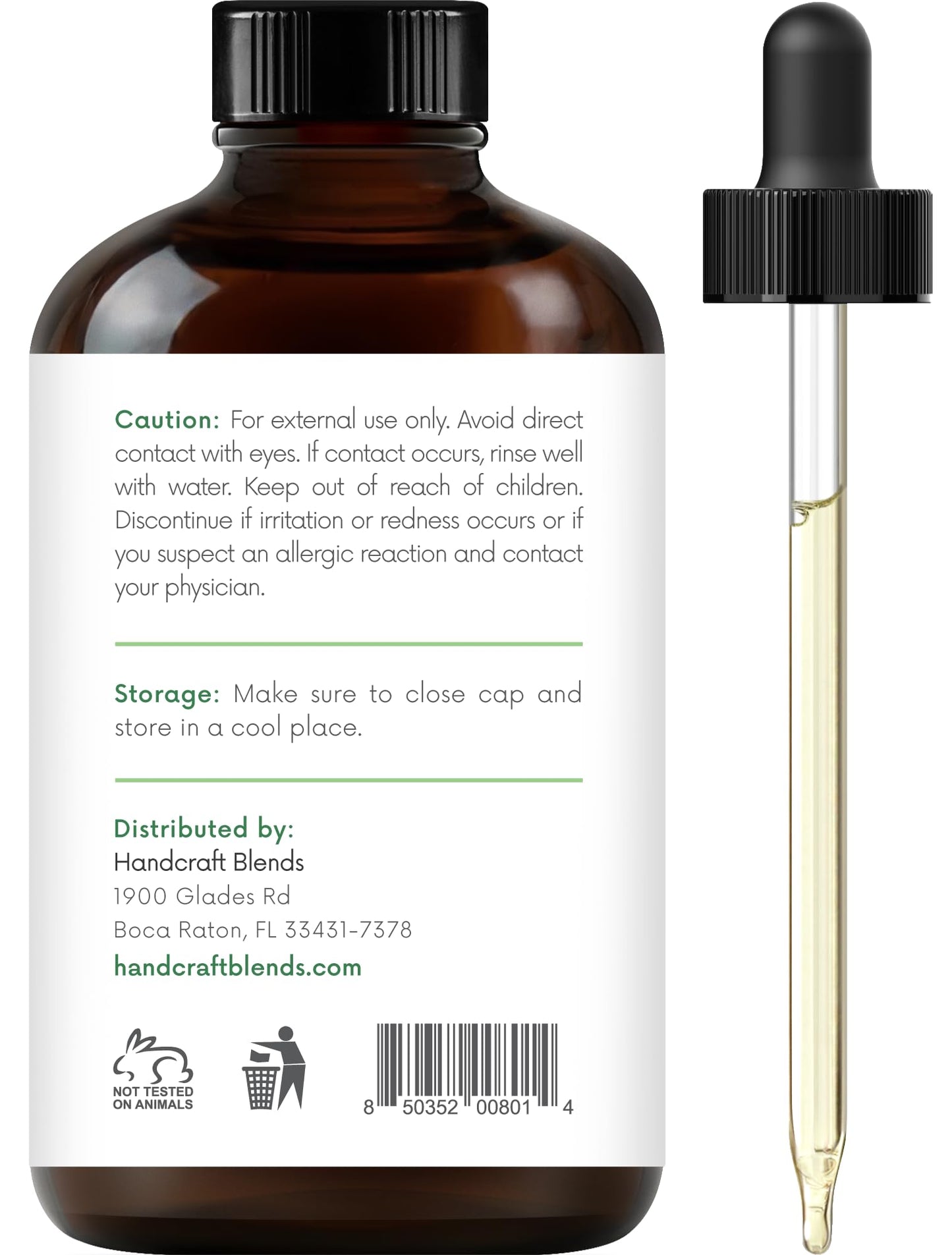 Tea Tree Essential Oil – Handcraft Blends – 4 Fl Oz – 100% Pure