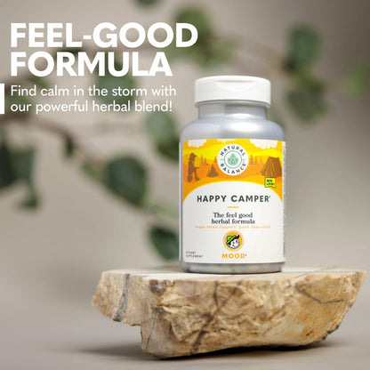 Natural Balance Happy Camper Mood Support – Kava Kava, Gotu Kola & Passion Flower