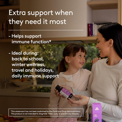 Harker Herbals Children's Immune & Wellbeing Herbal Syrup | Daily Immunity with Elderberry, Echinacea & Olive Leaf (5.1 fl oz)