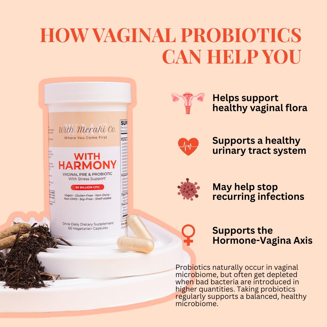 Harmony Pre/Probiotic with Vaginal and Hormonal Support | Probiotic Supplement