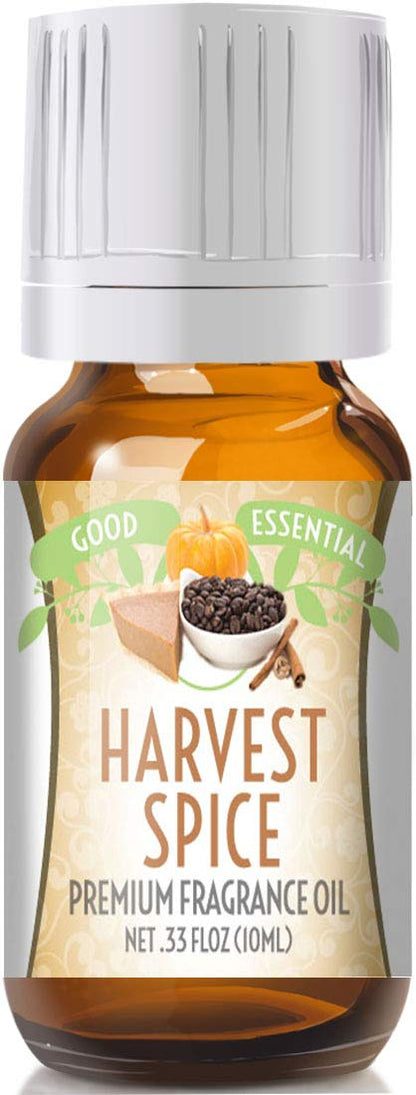 Harvest Spice Fragrance Oil 10 ml – Good Essential for Diffuser, Candle & Soap