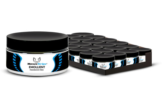 HawkGrips 8oz Massage Emollient – Unscented, Vegan Glide for IASTM & Massage (24-pack)