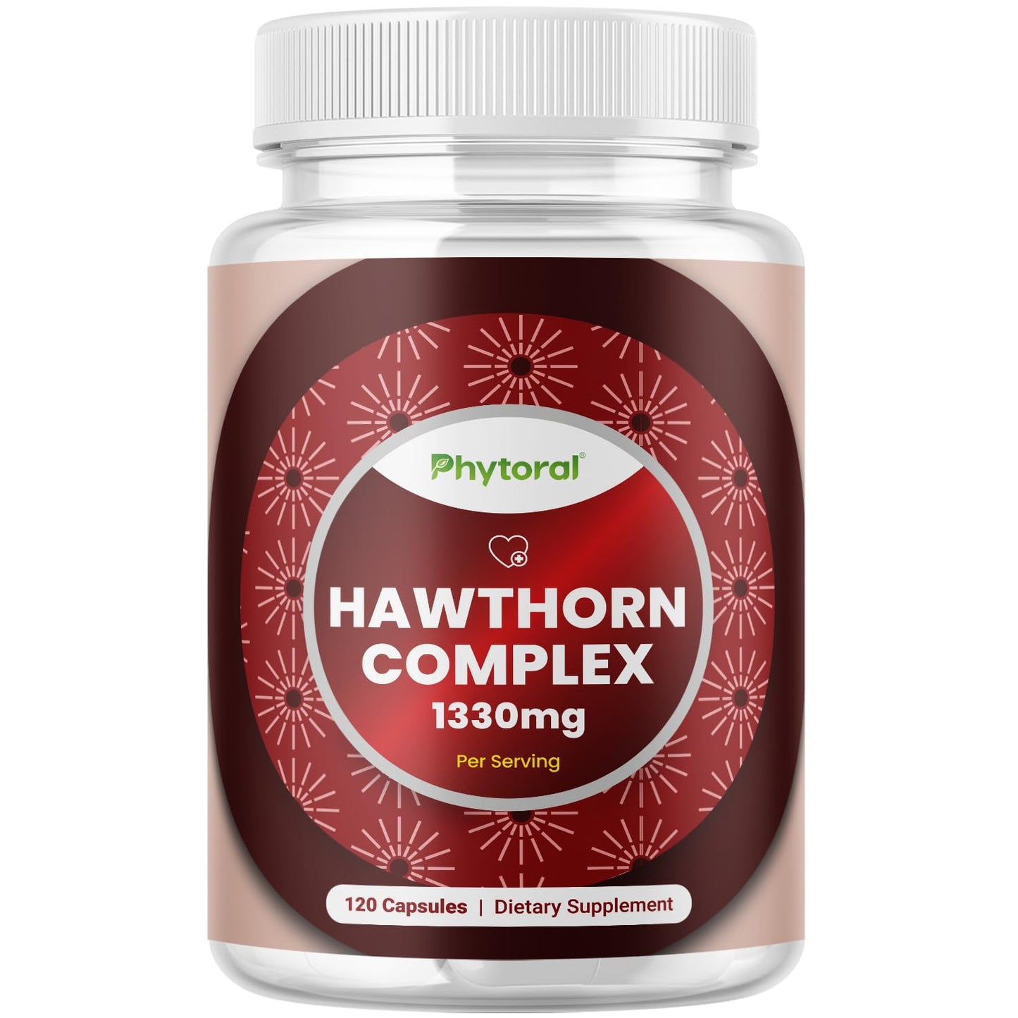 High Strength Hawthorn Berry Capsules – Heart Health & Digestion (120 Count)