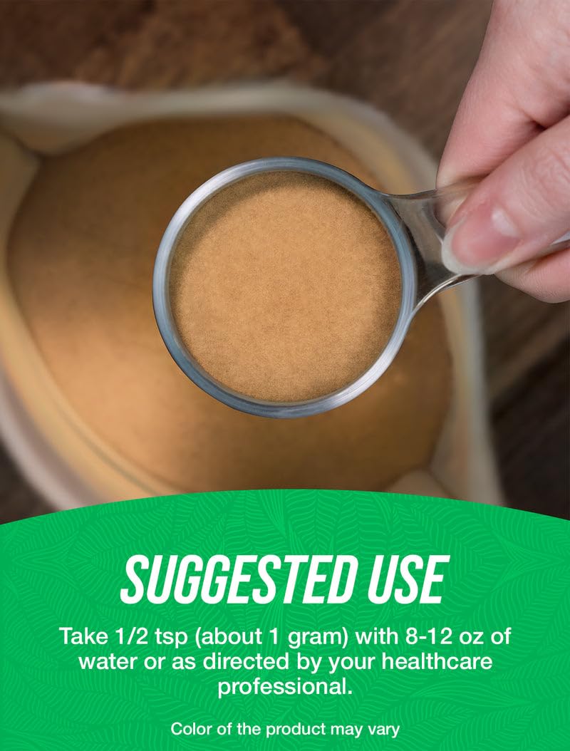 Organic Hawthorn Berry Powder - Vegan & Gluten Free, 500g (1g/Serving)