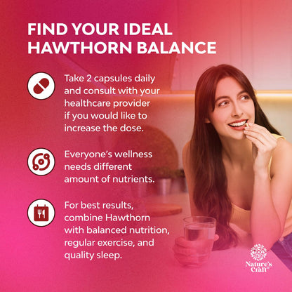 High Strength Hawthorn Berry Capsules 4-1 – Heart Health & Digestion (240 Count)