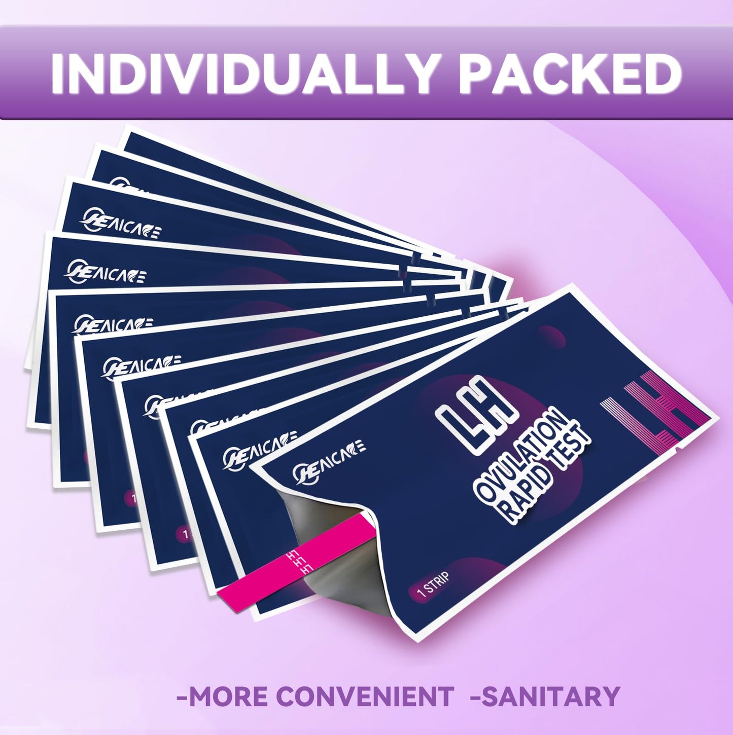 HealCare Ovulation Test Strips – LH-30 Tests for Fertility & Hormone Health