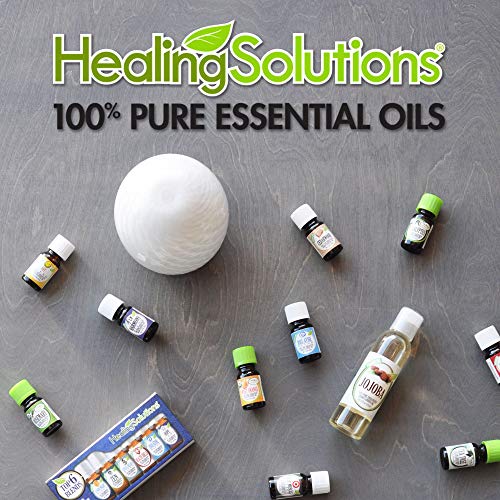 Healing Solutions Organic Lavender Essential Oil 4 oz (120 ml) – Pure & Undiluted