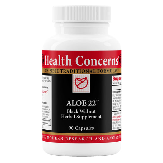 Health Concerns Aloe 22 – Digestive Support & Intestinal Cleanse (90 Capsules)