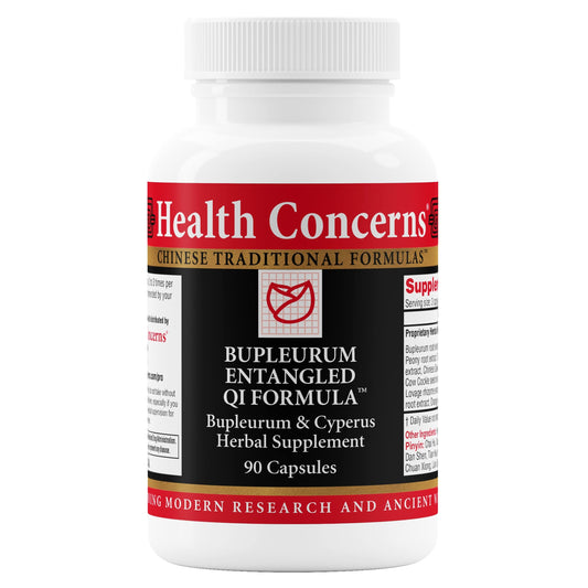 Health Concerns Bupleurum Qi Formula - Women's Hormonal Balance & Cyst Support (90 Caps)