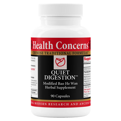Health Concerns Quiet Digestion – Digestive Support for Upset Stomach, Gas & Bloating | Bao He Wan Herbal Formula, 90 Capsules