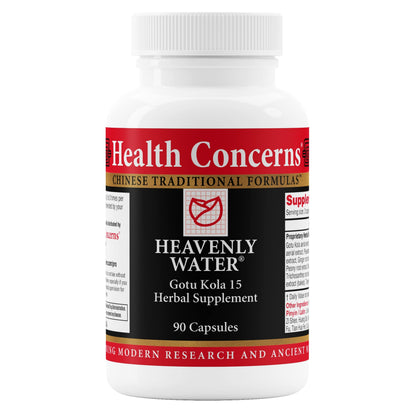 Health Concerns Heavenly Water: Menstrual Cycle & PMS Relief (90 Caps)