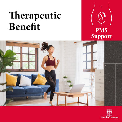 Health Concerns Heavenly Water: Menstrual Cycle & PMS Relief (90 Caps)