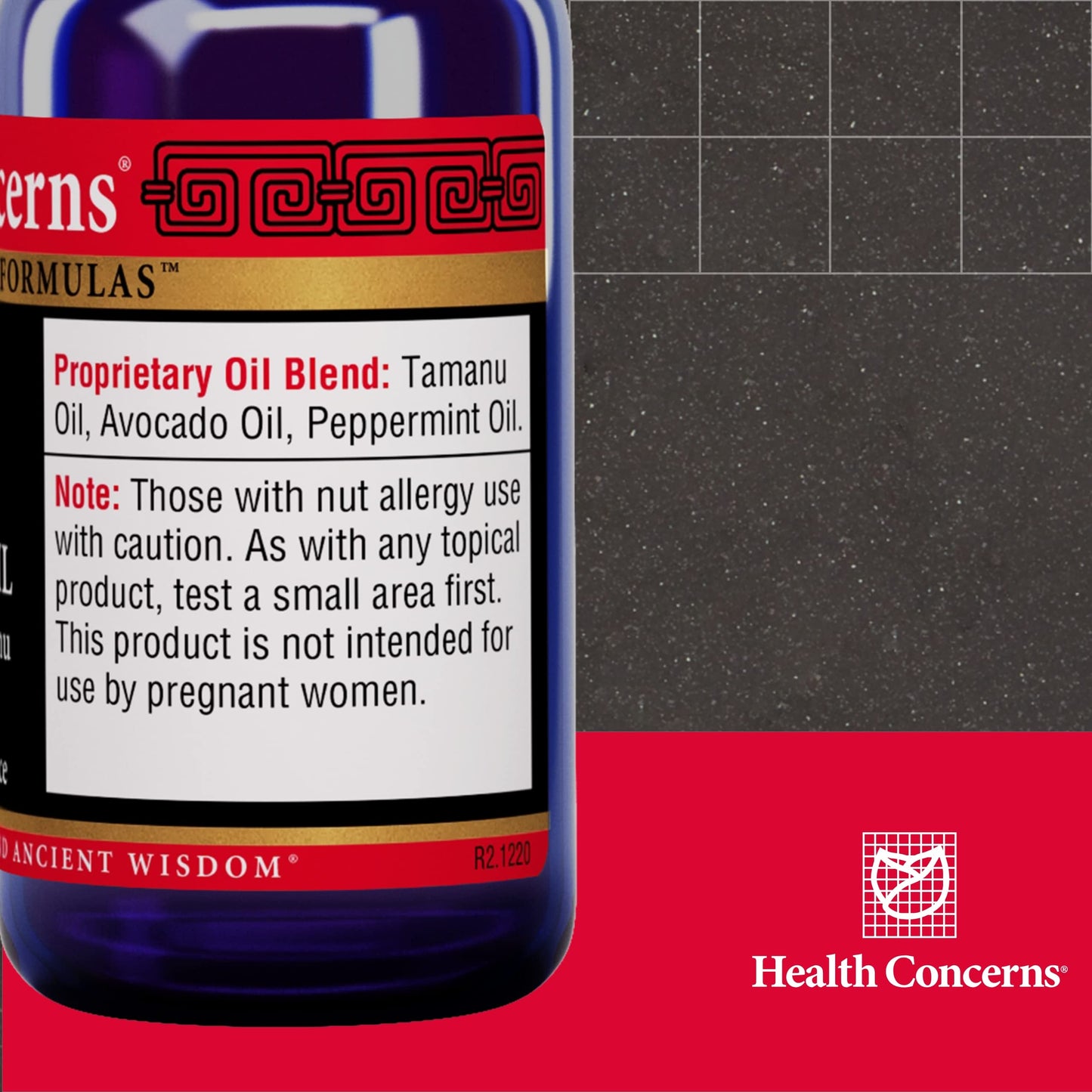 Health Concerns Tamu Oil – Tamanu Oil Blend for Dry Skin & Irritation (1 fl oz)