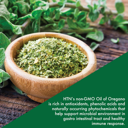 Oil of Oregano 360 Mini-Softgels – 40:1, 600mg Oregano in EVOO | Non-GMO
