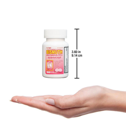 HealthA2Z Bismuth Subsalicylate 262mg – Multi-Symptom Digestive Relief, Pack of 2 (100 Count)