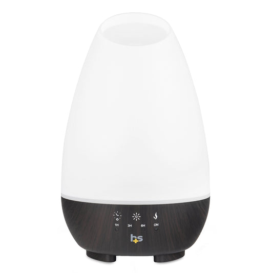 HealthSmart 500ML Essential Oil Diffuser – Large Room, Cool Mist Humidifier, 7 LED Colors