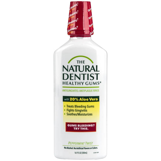 Healthy Gums Mouth Rinse Peppermint 16 oz - 4 Pack (Multi-Pack)