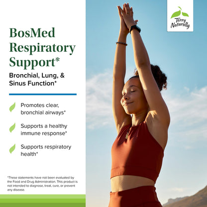 BosMed Respiratory Support by Terry Naturally – Herbal Lung & Bronchial Health