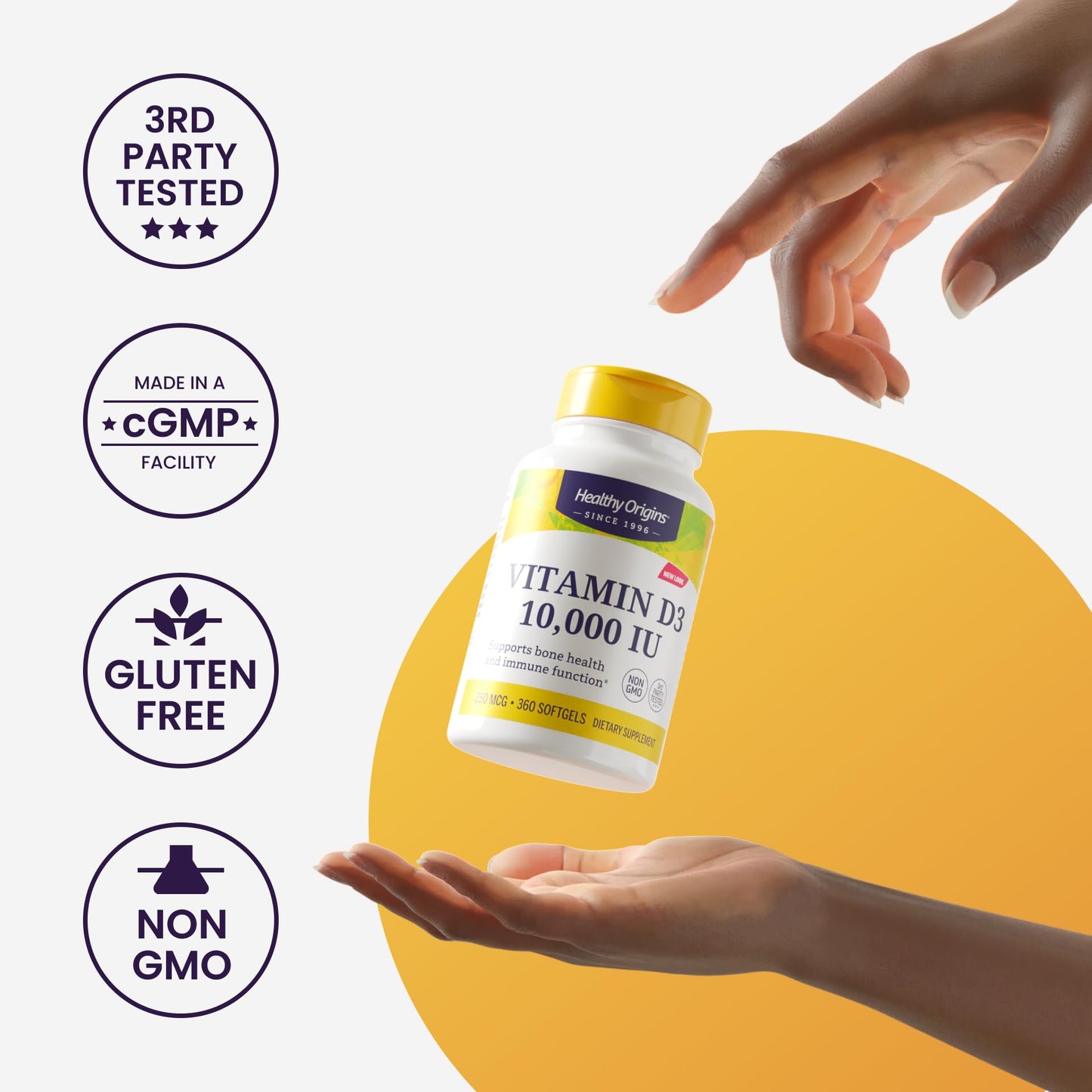 Healthy Origins Cognizin Citicoline 250 mg – Memory Support, CDP Choline (Non-GMO, Vegan, Gluten-Free) – 150 Veggie Capsules