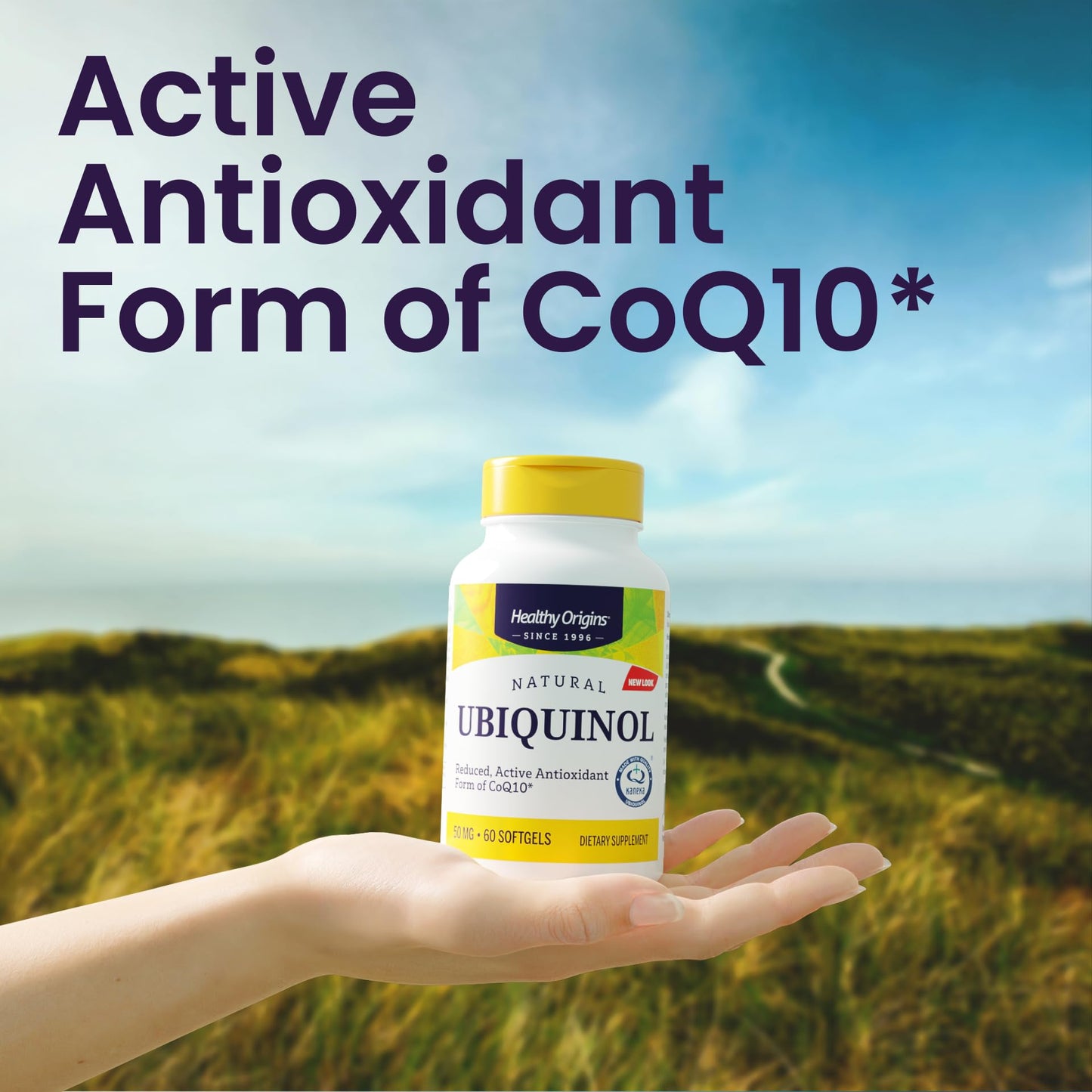 Healthy Origins Ubiquinol 50 mg - CoQ10 for Heart Health & Antioxidant Support