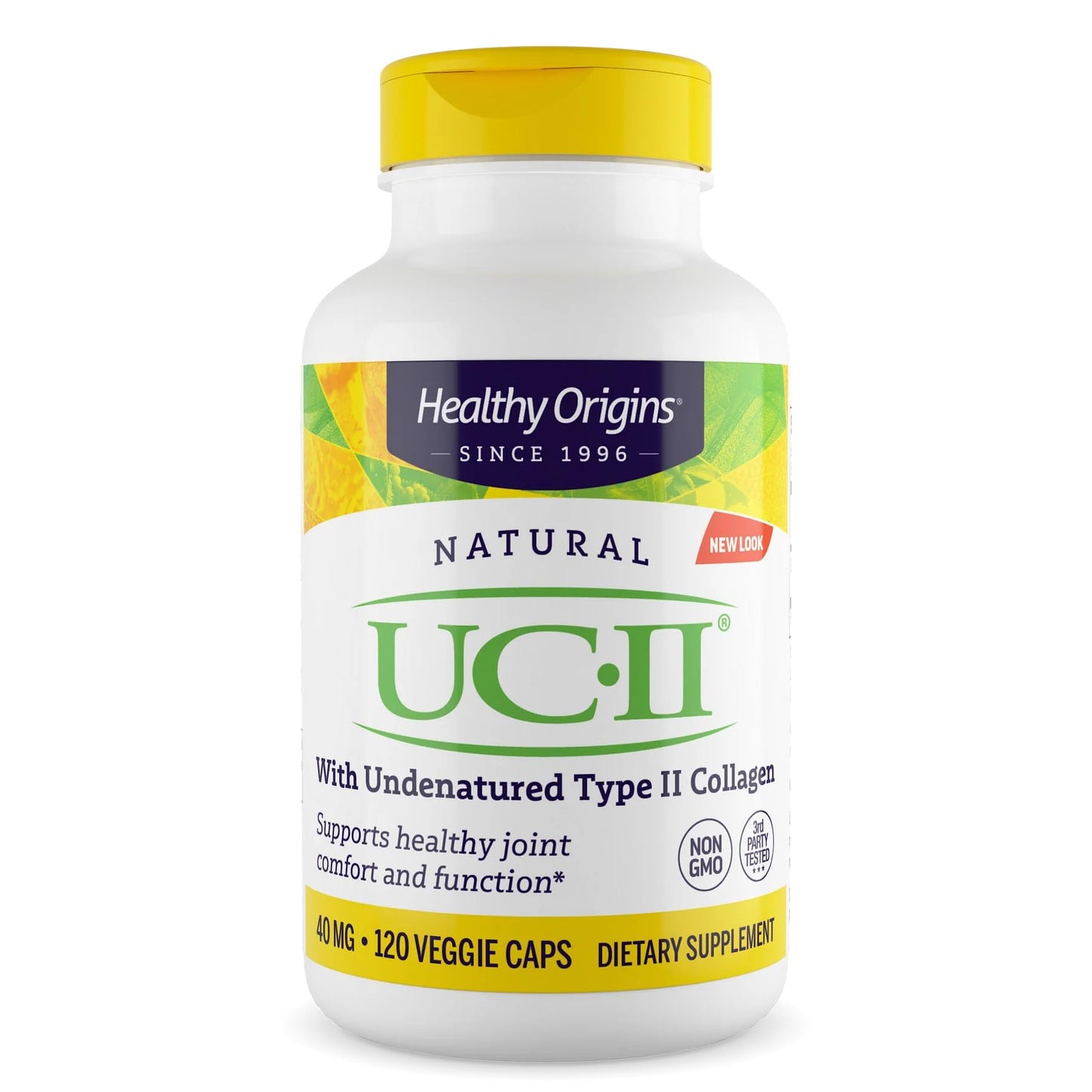 Healthy Origins UC-II 40 mg Undenatured Type II Collagen – 120 Veggie Caps