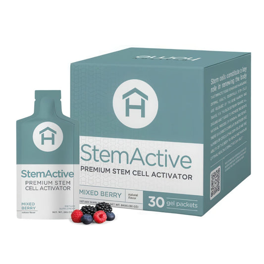 HealthyHome StemActive Gel | Mixed Berry Flavor | 30 Servings | Supports Cellular Function