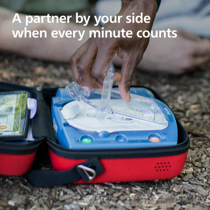 Philips HeartStart OnSite AED Defibrillator with Standard Carry Case (M5066A-C01)
