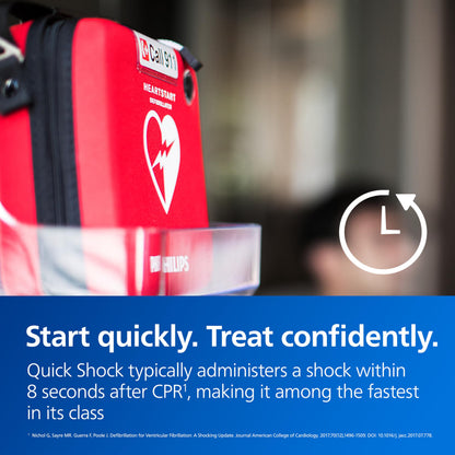 Philips HeartStart OnSite AED Defibrillator with Standard Carry Case (M5066A-C01)