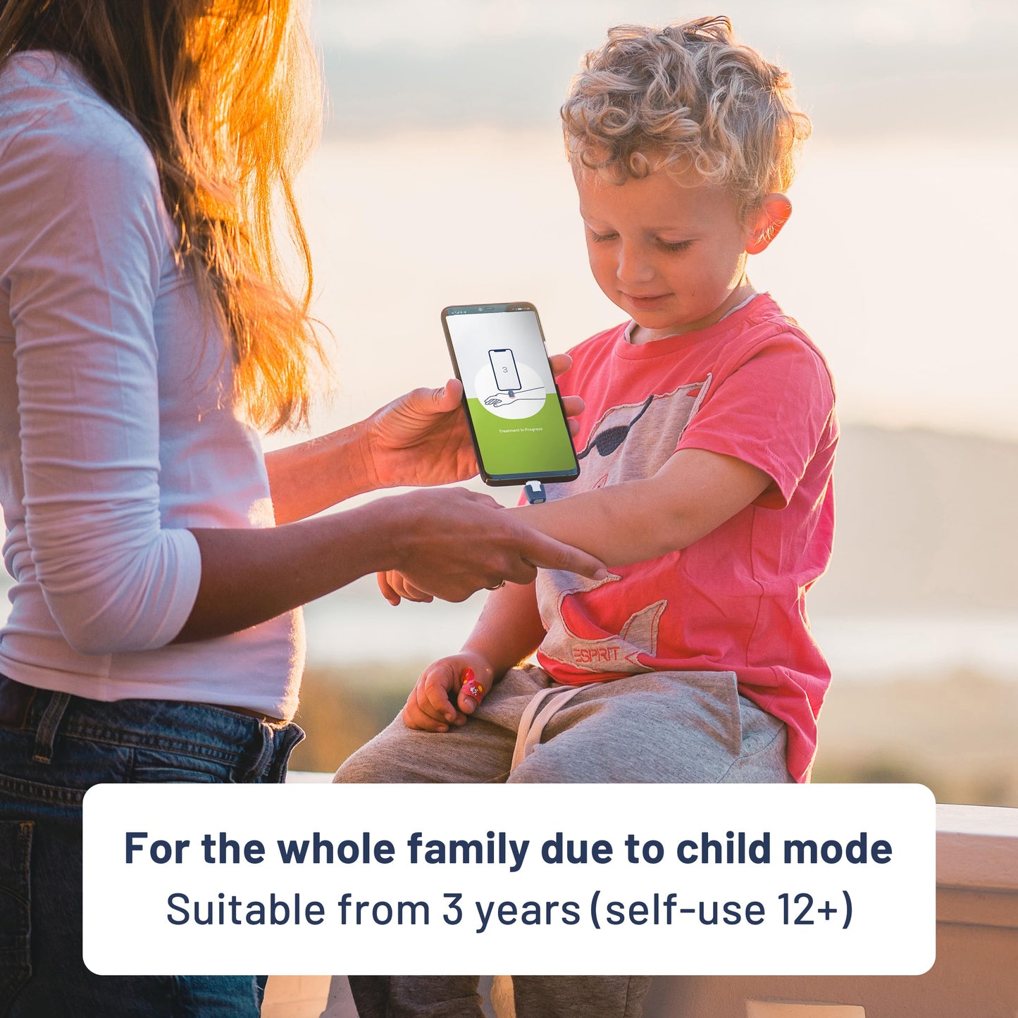 heat it - Smartphone-Powered Insect Bite Healer | Chemical-Free Heat Therapy (USB-C)
