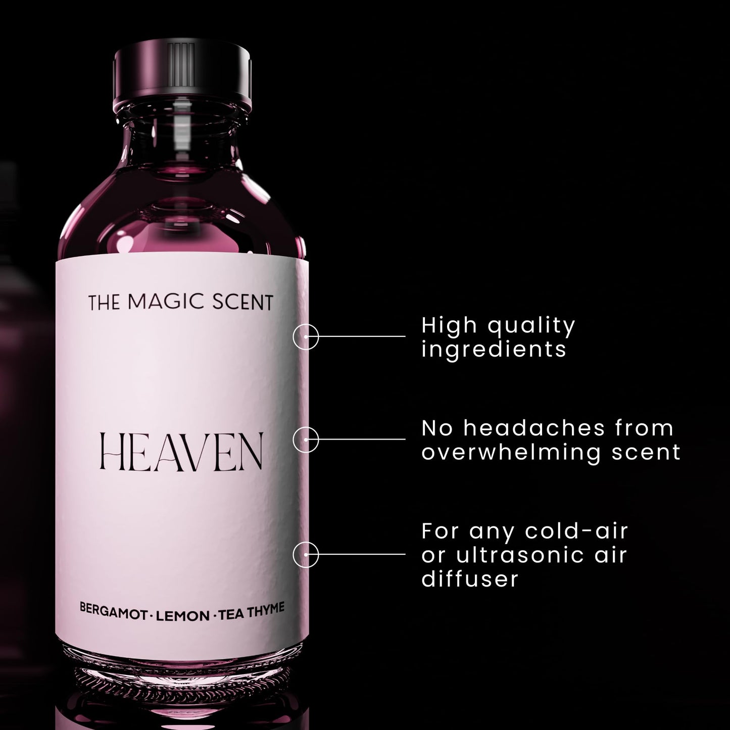 Heaven Hotel Diffuser Oil - The Magic Scent (Aria Las Vegas Inspired, 500 ml)
