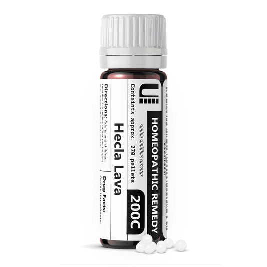 Hecla Lava 200C Homeopathic Remedy – 270 Pellets | Lactose-Free