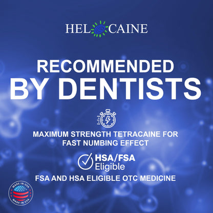 Helocaine Fast-Acting Cold Sore & Mouth Pain Relief Ointment — 3g Tube