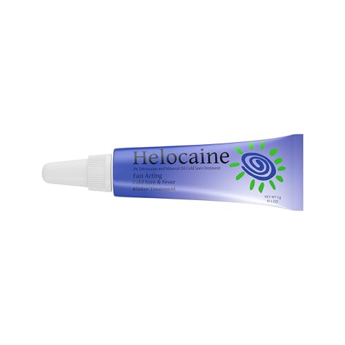 Helocaine Fast-Acting Cold Sore & Mouth Pain Relief Ointment — 3g Tube