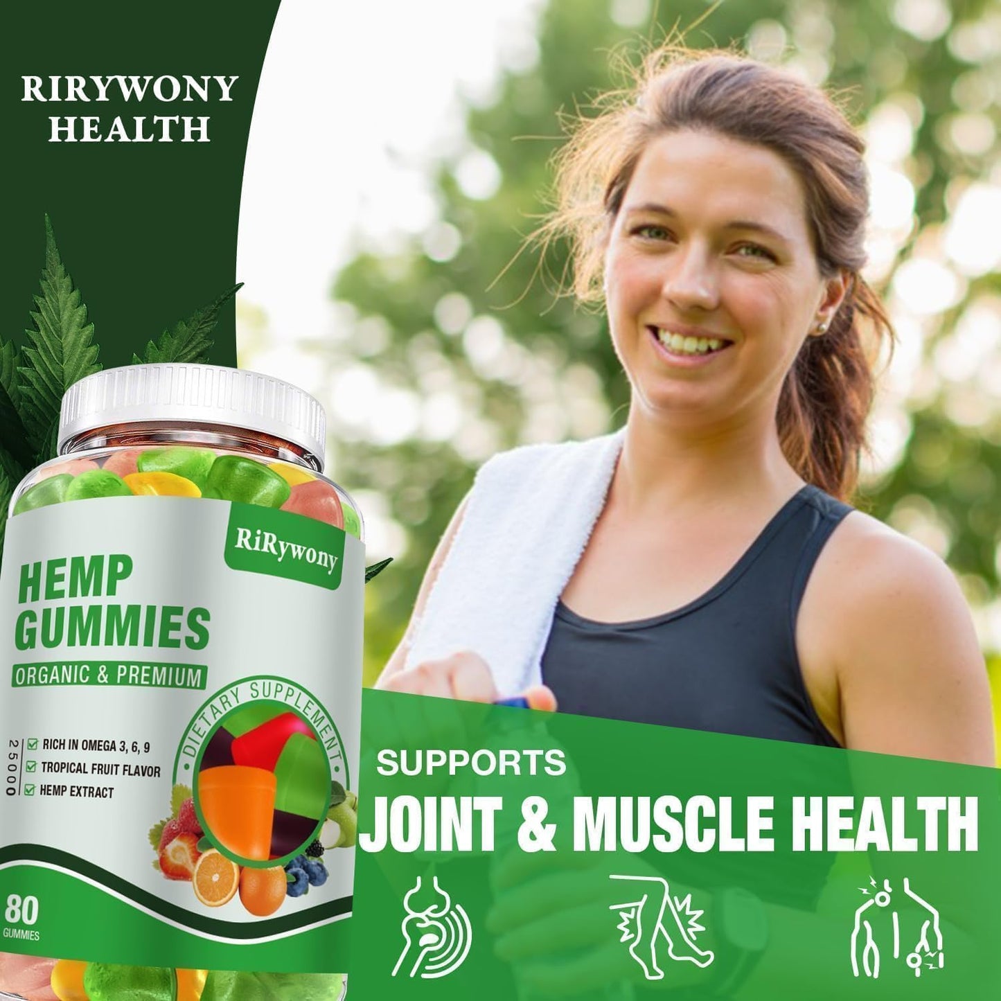 Hemp Gummies (3 Packs) - Premium Hemp Edibles
