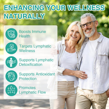 Owegel Liposomal Lymphatic Drainage Drops 2000mg – Immune & Lymphatic Support – Sugar-Free, Alcohol-Free – 2 FL OZ
