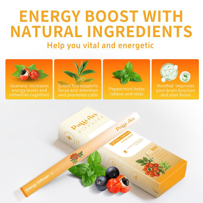 Herbal Diffuser Bundles (2 Sticks Orange & Green) | PUFFIAIR 4-in-1 Wellness