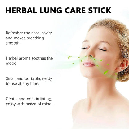 Herbal Diffuser Stick - Lung Cleansing & Oral Comfort, Non Electric
