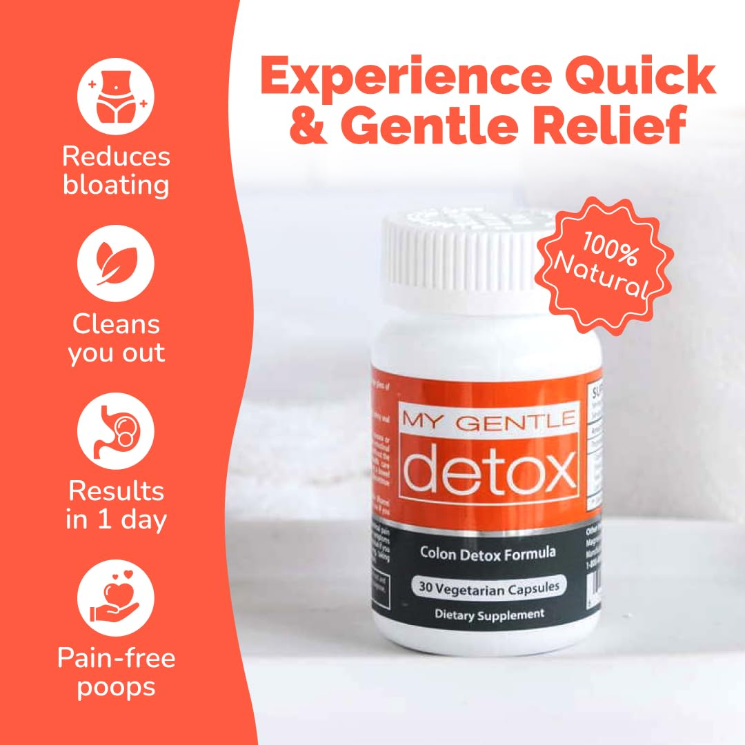 Herbal Nitro My Gentle Detox – Gentle Overnight Constipation Relief (30 Ct)