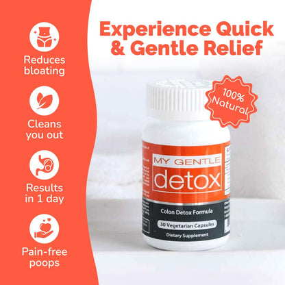 Herbal Nitro My Gentle Detox – Gentle Overnight Constipation Relief (30 Ct)
